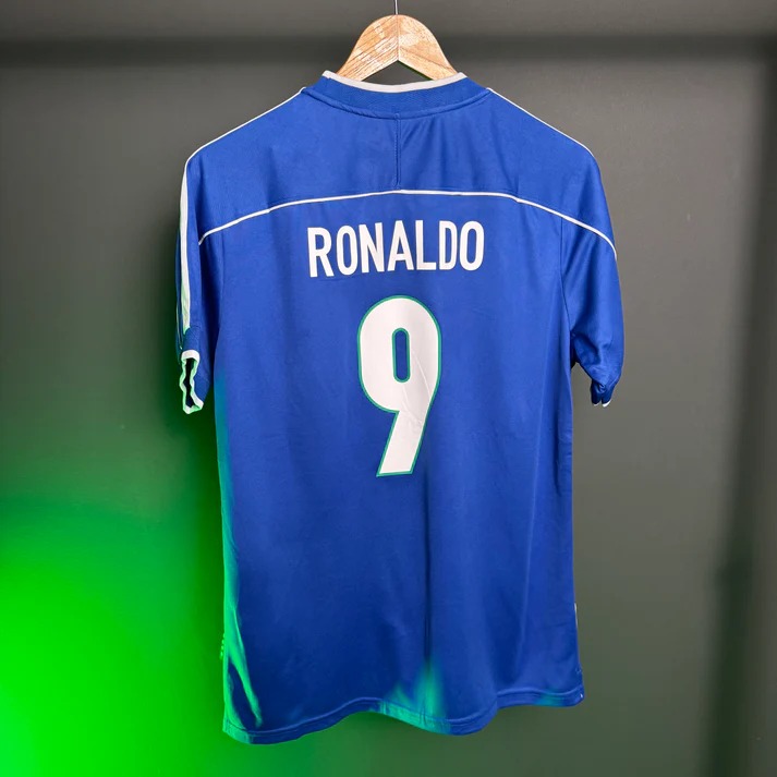 CAMISA BRASIL RETRO 1998 - RONALDO (2)